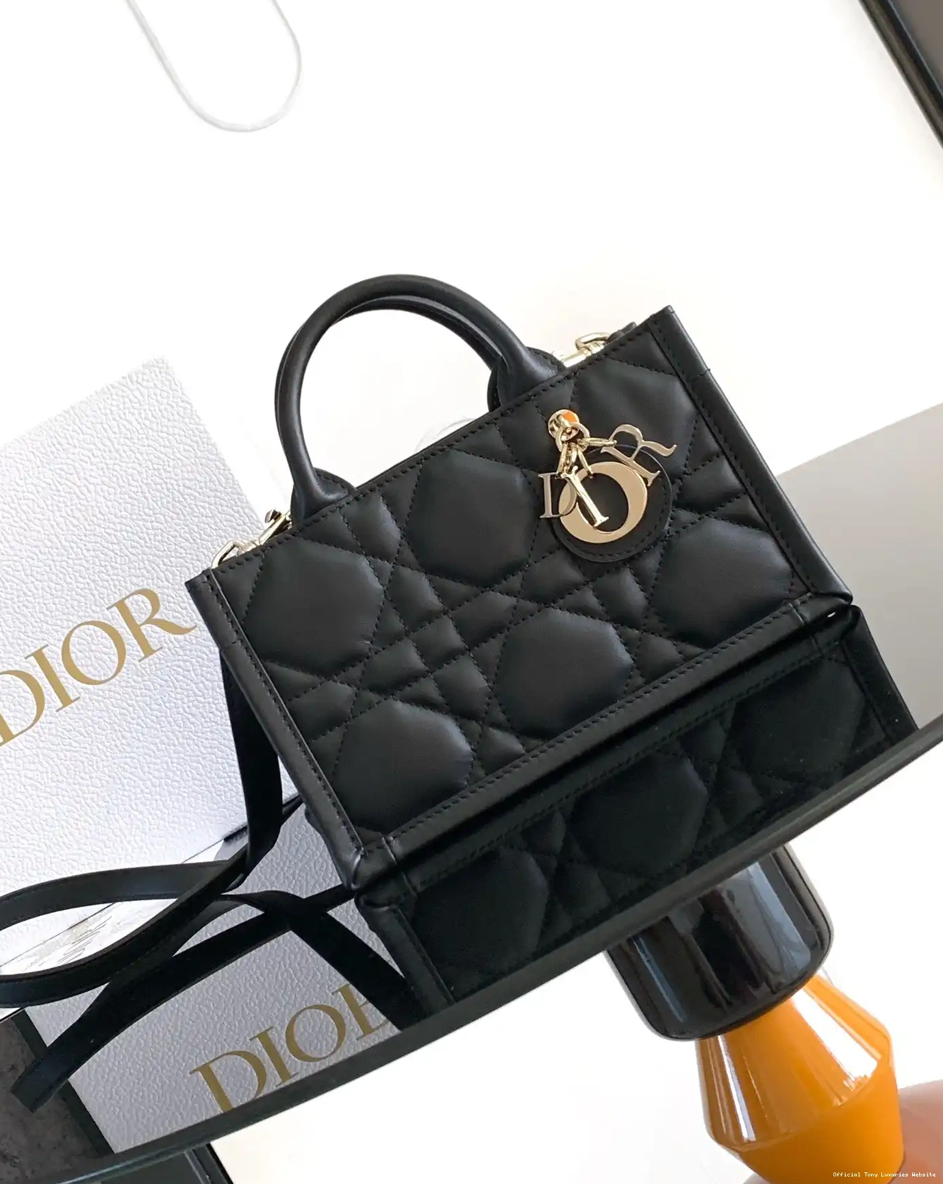 Tony Luxuries BOOK diro MINI TOTE-21.5*13*7.5CM 0610